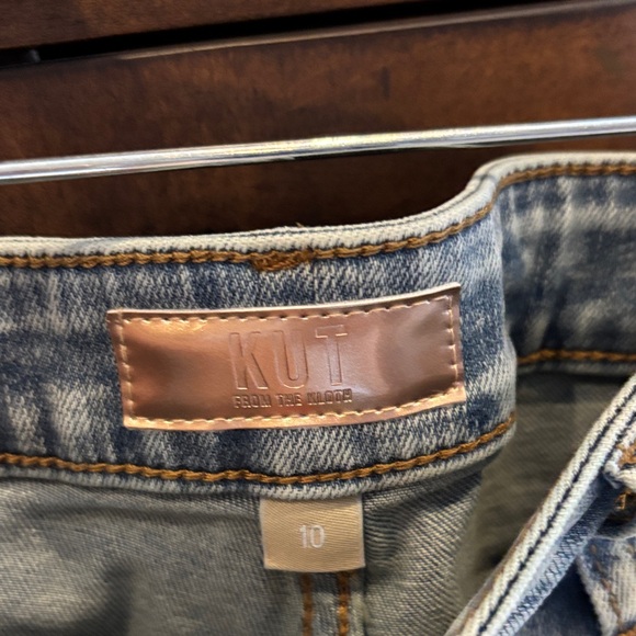 Kut from the Kloth Light Blue Flare Jeans - Picture 3 of 7